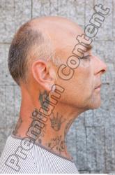 Head Man Tattoo Casual Average Street photo references